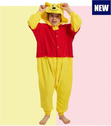 Vista 2 de SWEETXIN Pijama unisex para adultos y niños, para Halloween, Navidad, ropa de dormir, traje de cosplay para mujeres y hombres