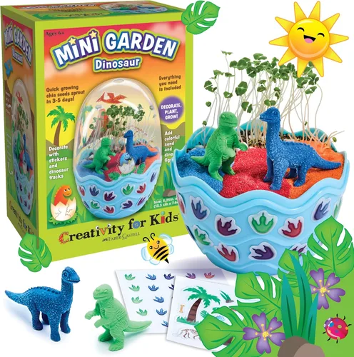 Vista 9 de Creativity for Kids Mini Garden Axolotl Terrarium, Grow & Create (a partir de 6 años)