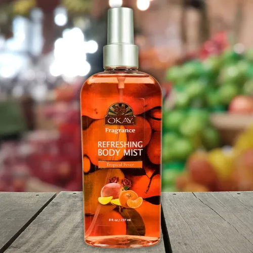 Vista 2 de OKAY ESENCIA DE FIEBRE TROPICAL REFRESCANTE BODY MIST 8oz / 8.0 fl oz