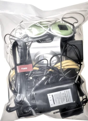 Vista 2 de uGems 3" x 3" Bolsas de plástico transparentes resistentes de 6 mil con cierre resellable para embalaje, almacenamiento, herramientas, manualidades