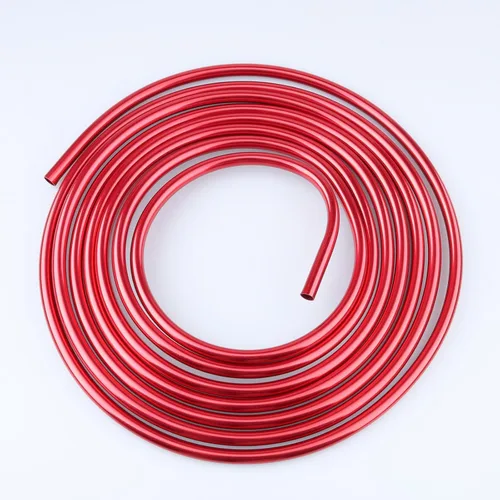 Vista 7 de AC PERFORMANCE Tubo Duro de Línea de Combustible de Aluminio de 1/2 Pulgada, Bobina de 11.5 Pies Plateado