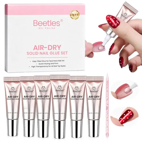 Vista 17 de Beetles - Pegamento de uñas a presión de secado rápido, 0.3 fl oz