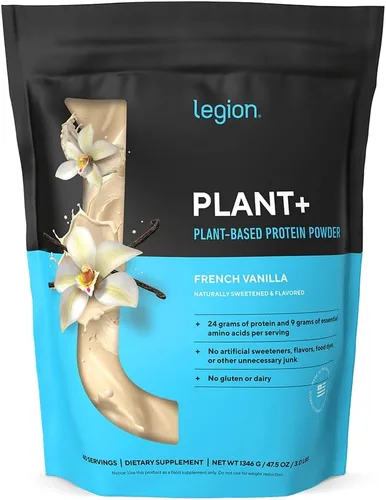 Vista 8 de LEGION Plant+ Proteína vegana en polvo, chocolate, arroz y guisantes, mezcla de proteínas a base de plantas. Sin gluten, sin OMG, endulzado