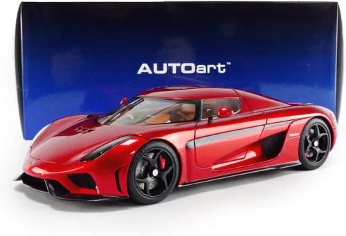 Vista 11 de Koenigsegg Regera Candy Red modelo 1/18 de AUTOART 79026