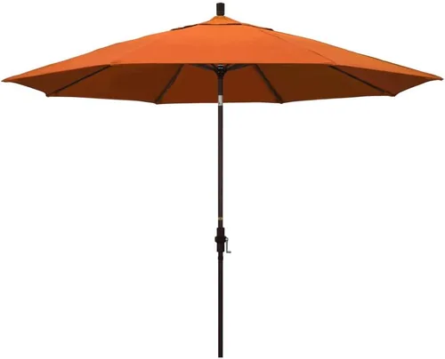 Vista 23 de California Umbrella 11' Rd Tahoe Series Aluminum Patio Umbrella Beige antiguo