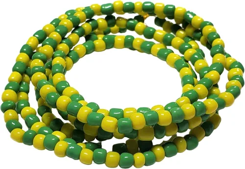 Vista 13 de Collar Eleke Santeria Largo Unisex Collar Ifa Religión Africana