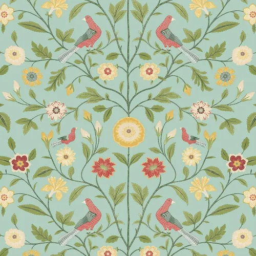 Vista 9 de NextWall Bird Toile - Papel tapiz autoadhesivo (ónix)