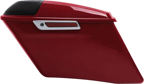 Vista 6 de TCMT Alforjas estiradas de 4" para Harley Street Glide 2014-23 Billiard Red