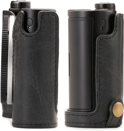 Vista 6 de MegaGear MG1283 Leica TL2, TL Ever Ready - Funda de piel auténtica para cámara con acceso a batería