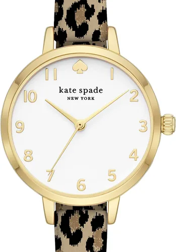Vista 4 de Kate Spade New York Metro Slim - Reloj de cuarzo de acero inoxidable para mujer