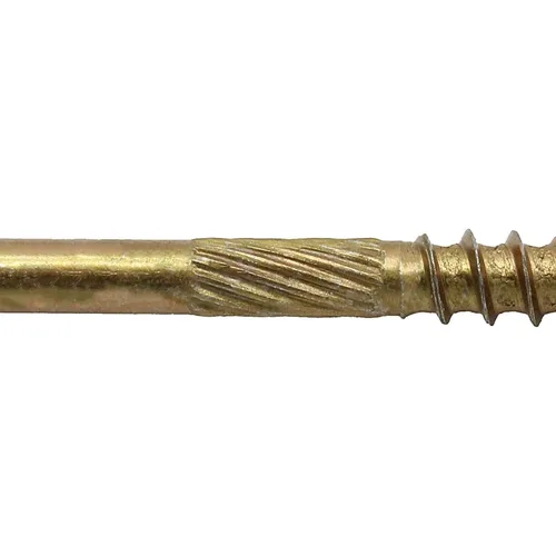 Vista 4 de 8 x 1 revestimiento exterior recubierto de bronce, tornillo de madera multiusos compatible con ACQ, cabeza plana Torx/Star Drive de 1 libra, 288