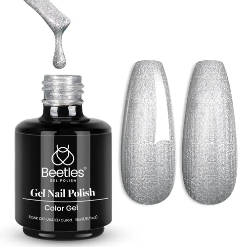 Vista 97 de Beetles - Esmalte de uñas en gel, 1 unidad de 0.5 onzas fluidas (15ml), extracción por remojo, arte de uñas, estética de manicura, bricolaje, curado