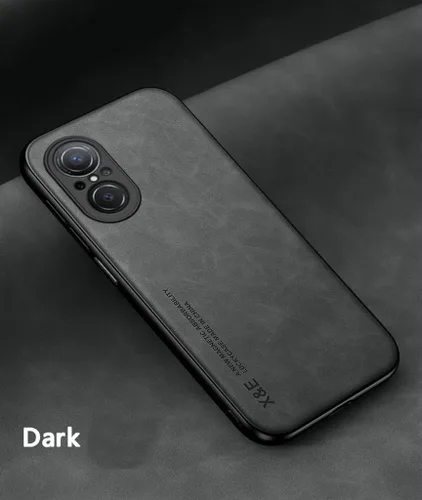 Vista 3 de Kepuch Funda Silklike para Huawei Nova 9 SE - Cubierta De Parachoques Placa De Metal Incorporada Para Huawei Nova 9 SE - Negro Seda-Negro