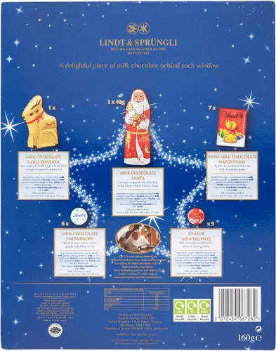 Vista 4 de Lindt - Calendario de adviento - 160 g.