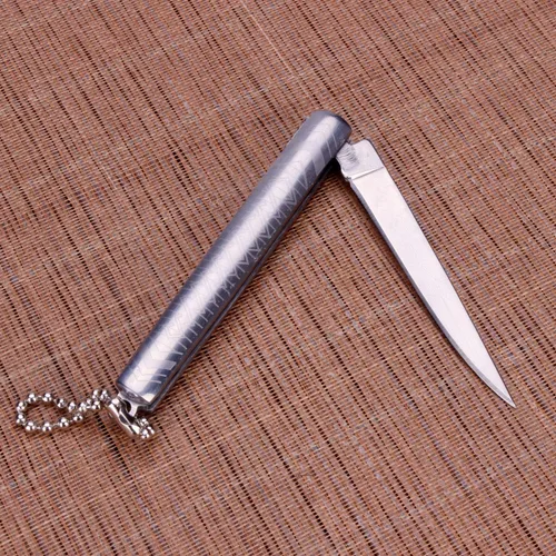Vista 7 de Samior FK5833 Pequeño Mini Slip Joint Pocket Plegable Llavero EDC Cuchillo (Hoja de 2.3")