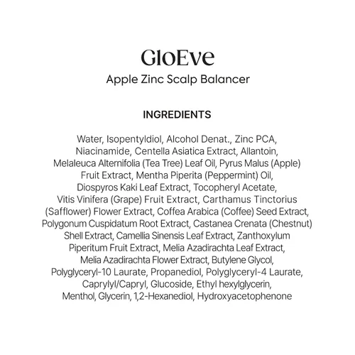 Vista 7 de Apple Zinc Scalp Balancer - Suero de raíz, control del cuero cabelludo graso y con picazón con 1% de zinc PCA y manzana prosesionada en frío, suero