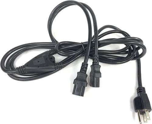 Vista 2 de OMNIHIL - Divisor de cable de alimentación de 3 clavijas de 10 pies compatible con GOURMIA EXPRESSPOT
