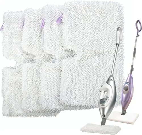 Vista 8 de F Flammi Paquete de 12 almohadillas de repuesto para trapeador de vapor Shark S3501 S3601 S3801 S3901 S2902 S3550 S3450 SE450, almohadillas