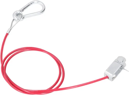 Vista 6 de Cable de seguridad de remolque de 3.3 pies, cable de seguridad de remolque resistente, cable de seguridad de remolque, cable de freno de remolque