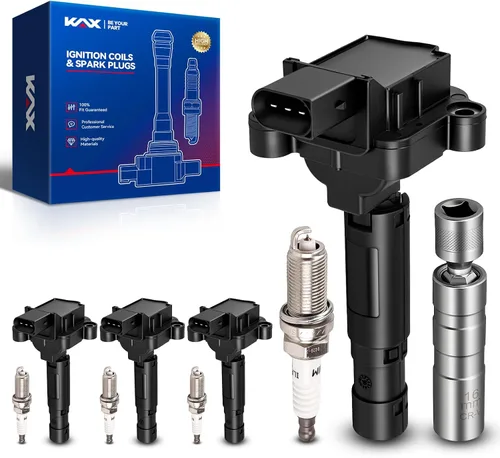 Vista 69 de Bobina de encendido KAX UF434 1 paquete Compatible con Impala, Equinox, G6, Malibu, Silverado 1500, Uplander, Torrent, Lucerne, Express 1500, Sierra
