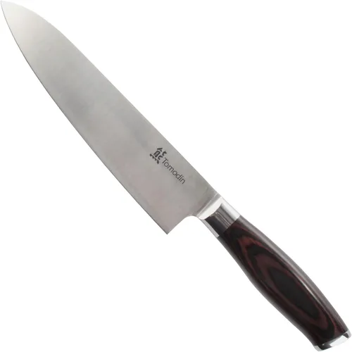Vista 5 de BambooMN Auténtico cuchillo de chef chino para carne, 3 piezas Surtido de 3 tamaños