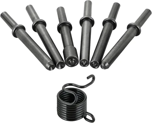 Vista 7 de Kit de herramientas de martillo de remache de aire, gran resistencia para alisar neumático, martillo de remache de aire de acero de alto carbono