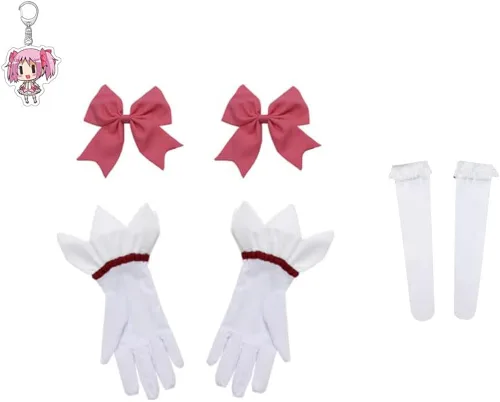 Vista 4 de Magi Madoka Magica - Disfraz de uniforme de Halloween