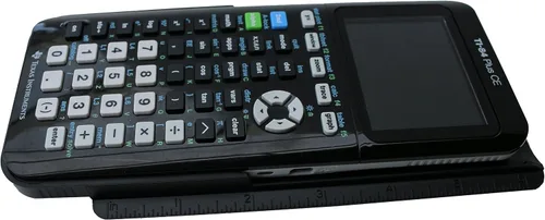 Vista 4 de Cubierta de diapositiva dura negra para TI 84 Plus CE (ver descripción para más detalles)