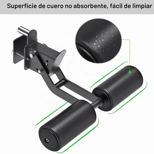 Vista 7 de Nordic Hamstring Curl Attachment for 2"x2" 3"x3" Power Racks