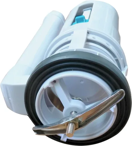 Vista 6 de WinZo A2501 - Kit de válvula de descarga de inodoro para inodoros Waterridge de una pieza, piezas de repuesto de válvula de descarga doble