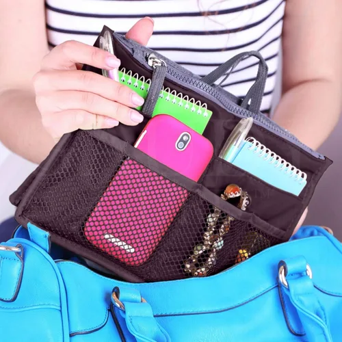 Vista 2 de Gaudy Guru TM desorden Control Bolso Bolso Organizador Insertar