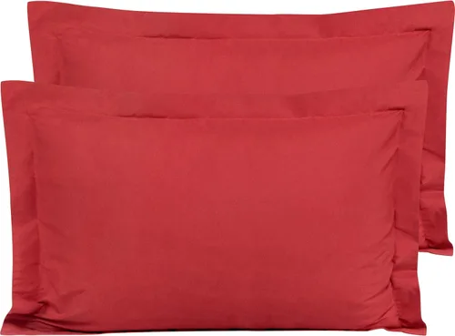 Vista 24 de FLXXIE Juego de 2 fundas de almohada estándar de microfibra, resistentes a la decoloración, a las arrugas y al encogimiento, fundas de almohada