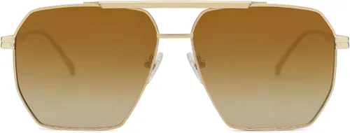 Vista 3 de SOJOS Gafas de sol polarizadas cuadradas de gran tamaño retro para mujeres y hombres, tonos vintage, UV400, lentes de sol clásicos grandes de metal