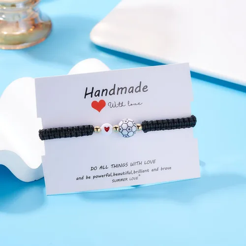 Vista 23 de Pulsera de fútbol, fútbol, baloncesto, béisbol, regalos para mujeres y hombres, regalos de cumpleaños, graduación para amantes del deporte, pulseras
