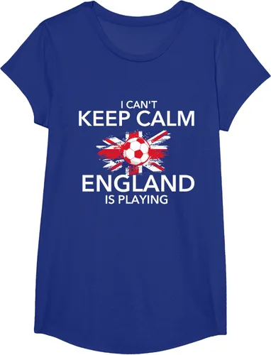 Vista 26 de I Can't Keep Calm England Is Playing - Camiseta para amantes del fútbol, Negro