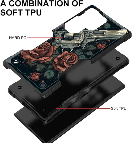Vista 126 de Funda para Galaxy A14 5G, [Doble Capa][Protección contra Caídas de Grado Militar de 10 Pies] [Antideslizante] Funda Resistente a Prueba de Golpes