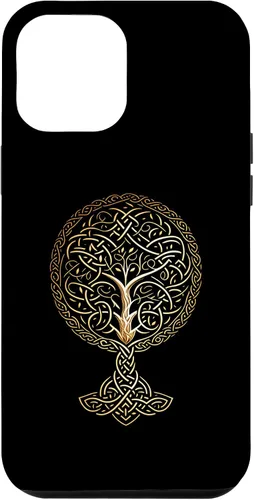 Vista 6 de Funda con nudo celta con símbolo vikingo nórdico para iPhone 15