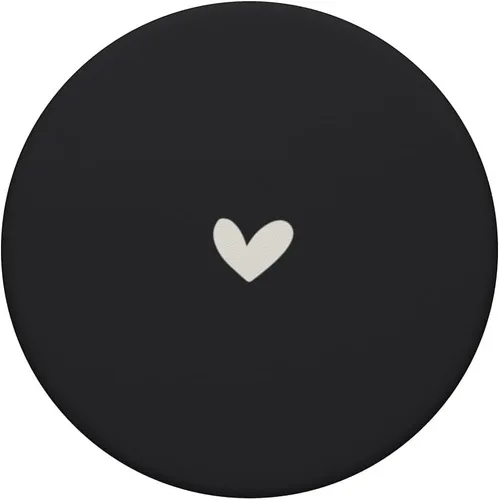 Vista 3 de Negro ceniza: lindo y sencillo y elegante, bohemio, dibujado a mano, PopSockets intercambiables PopGrip