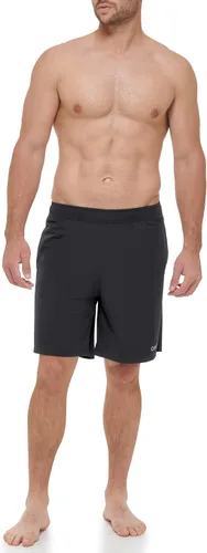 Vista 4 de Calvin Klein Men's Standard Quick Dry Logo Bermuda Swim Trunk