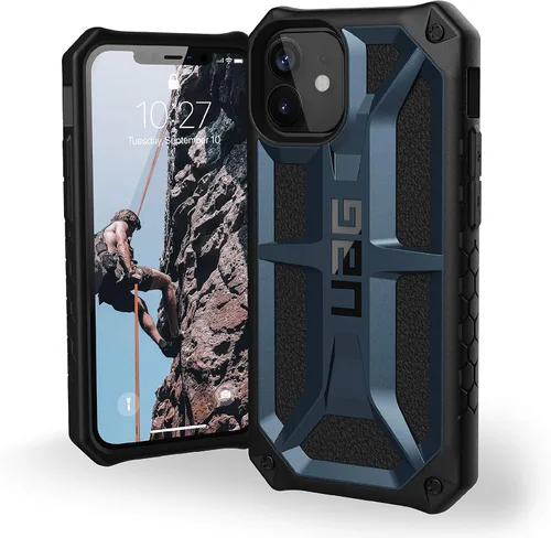 Vista 10 de URBAN ARMOR GEAR UAG-IPH20L-P-BK - Funda a prueba de golpes para iPhone 12 Pro Max (6.7) 2020, color negro