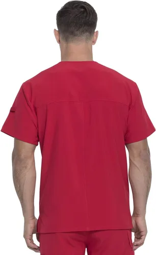 Vista 5 de Dickies EDS Essentials Men Scrubs Top Tuckable V-Neck DK635