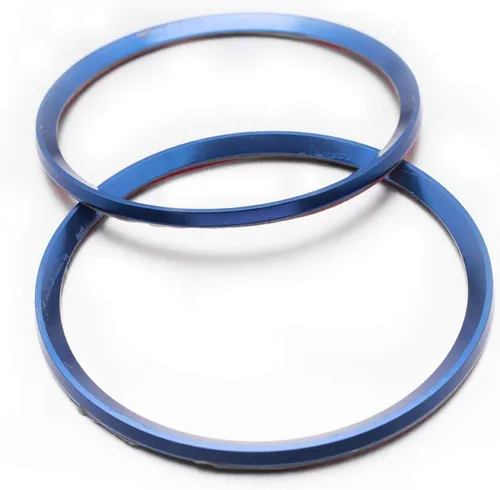 Vista 5 de x xotic tech Cubierta para marco de instrumento de anillo circundante compatible con Porsche Macan 2014-up, Cayman Boxster 981/982/718 2012-2018 Azul