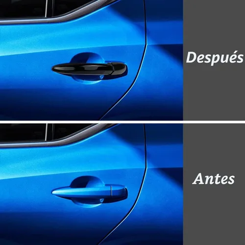 Vista 3 de Fundas de manija de puerta para Nissan Sentra 2020-2022, Altima 2019-2022 y Rogue 2021-2022 (negro)