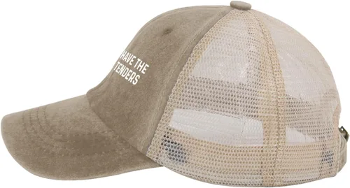 Vista 3 de I’ll Just Have The Chicken Tenders Trucker Hat Women Vintage Mesh Cap for Summer