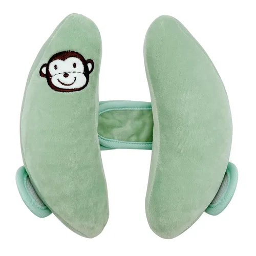 Vista 12 de Almohada Ajustable de Soporte para Cabeza y Cuello de Bebé, Almohada de Viaje para Bebé Cojín para Asiento de Carro, Almohada de Reposacabezas