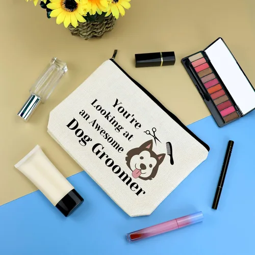 Vista 3 de Bolsa de maquillaje para perros, Regalo para amantes de los perros 807_NO2, S