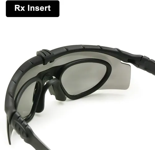 Vista 7 de EnzoDate Polarized Army Sunglasses Military Ballistic Men Frame 34 Lens Combat War Game Auto