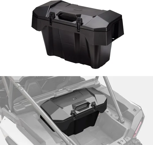 Vista 24 de A & UTV PRO Caja de almacenamiento de cama para Can Am Defender, HD10 HD9 HD8 HD5 Max/Can Am Commander, compatible con accesorios Can-Am Defender