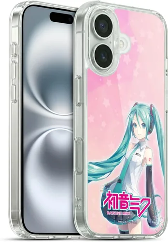 Vista 118 de Head Case Designs Licencia Oficial Hatsune Miku Gráficos Lindos Carcasa de Gel [Protección de Grado Militar] Compatible con Apple iPhone 7