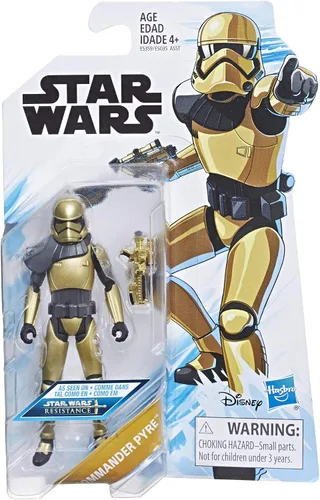 Vista 2 de STAR WARS Resistencia Serie Animada 3.75 pulgadas Commander Pyre Figura E5359